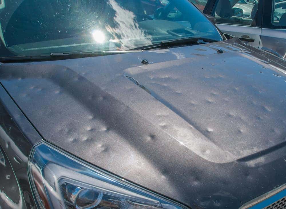 Car Repair, Hail Damage on Your Vehicle blog by Thompson Sales