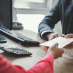 Man Getting a Vehicle Loan