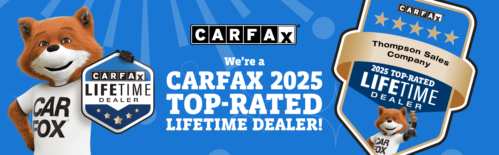 CarFax top rated dealer