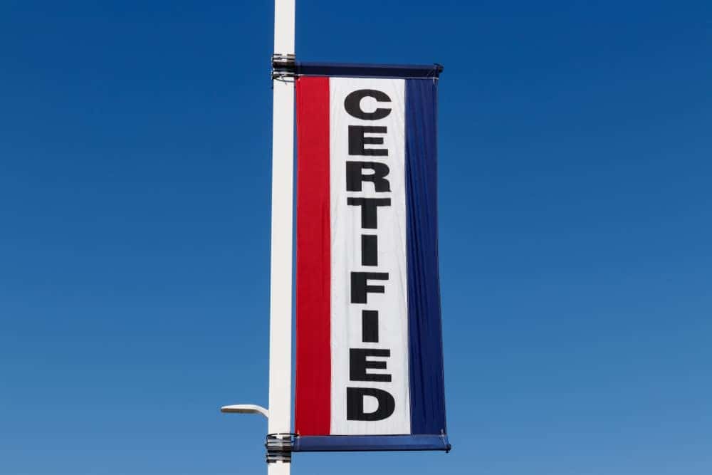 Certified Banner