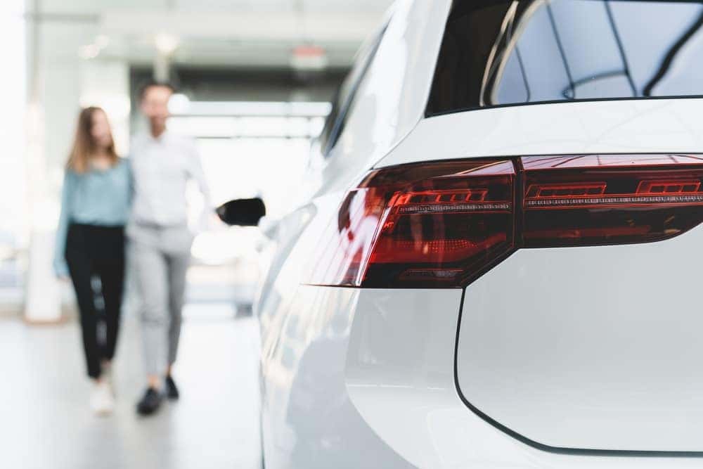 Couple Shopping for a Vehicle