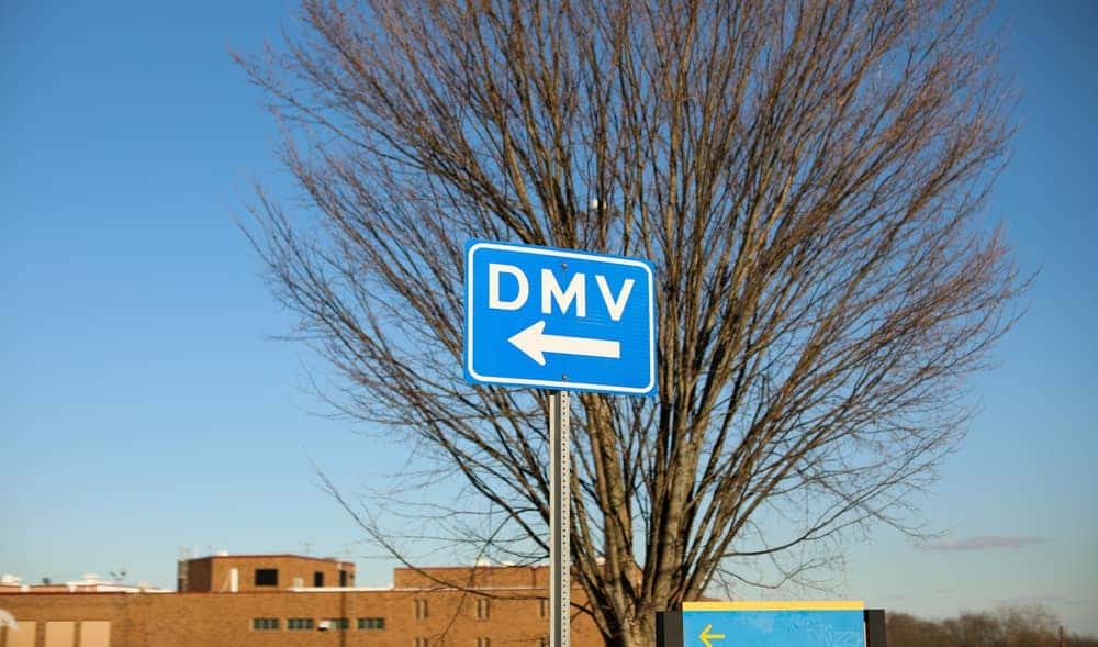 DMV Sign