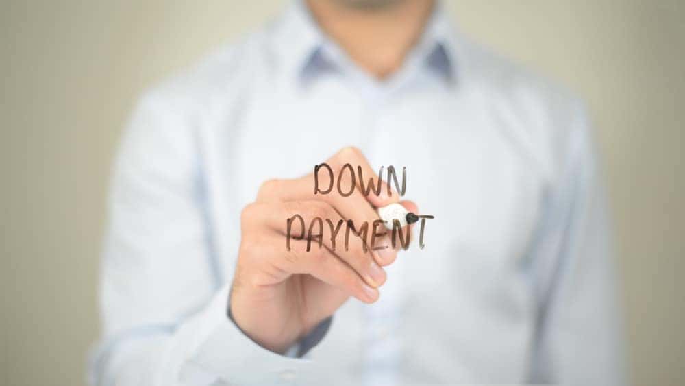 Down Payment Concept