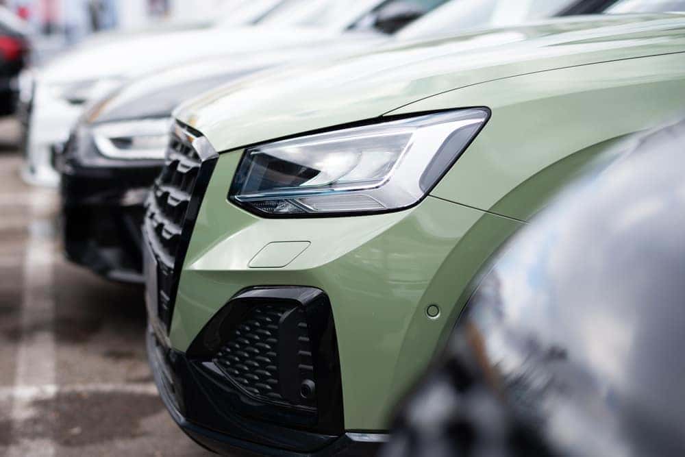 SUVs in a Row