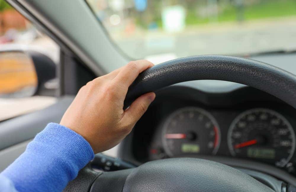 Hands on Steering Wheel