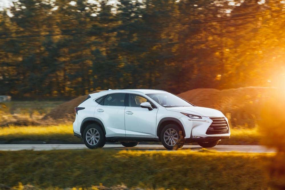 Premium SUV Driving on a Road