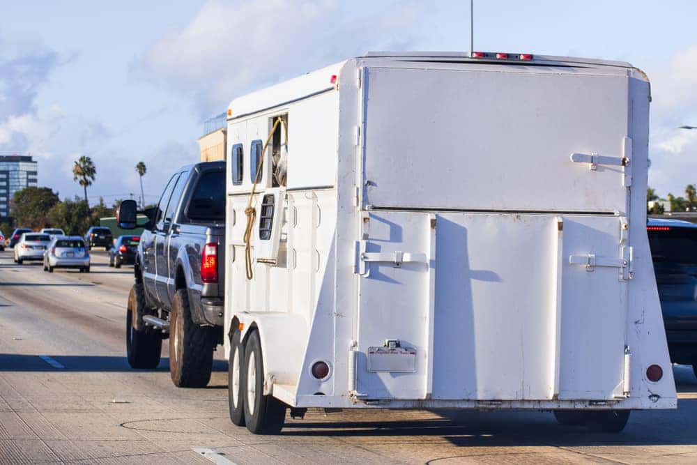 Pulling a Trailer on a Highway