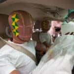 Crash Test Dummies in a Car