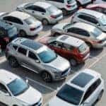 Vehicles in a Parking Lot