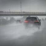 Car driving in the rain tips