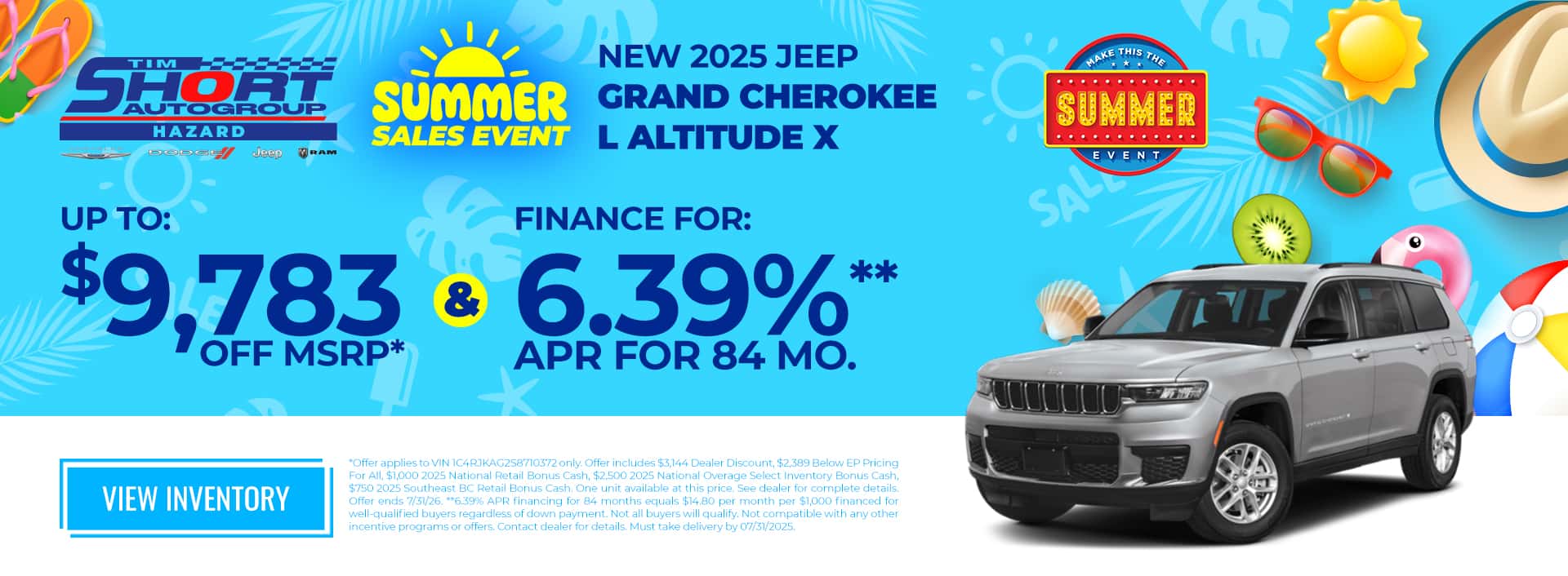 New 2025 Jeep Grand Cherokee L Altitude X