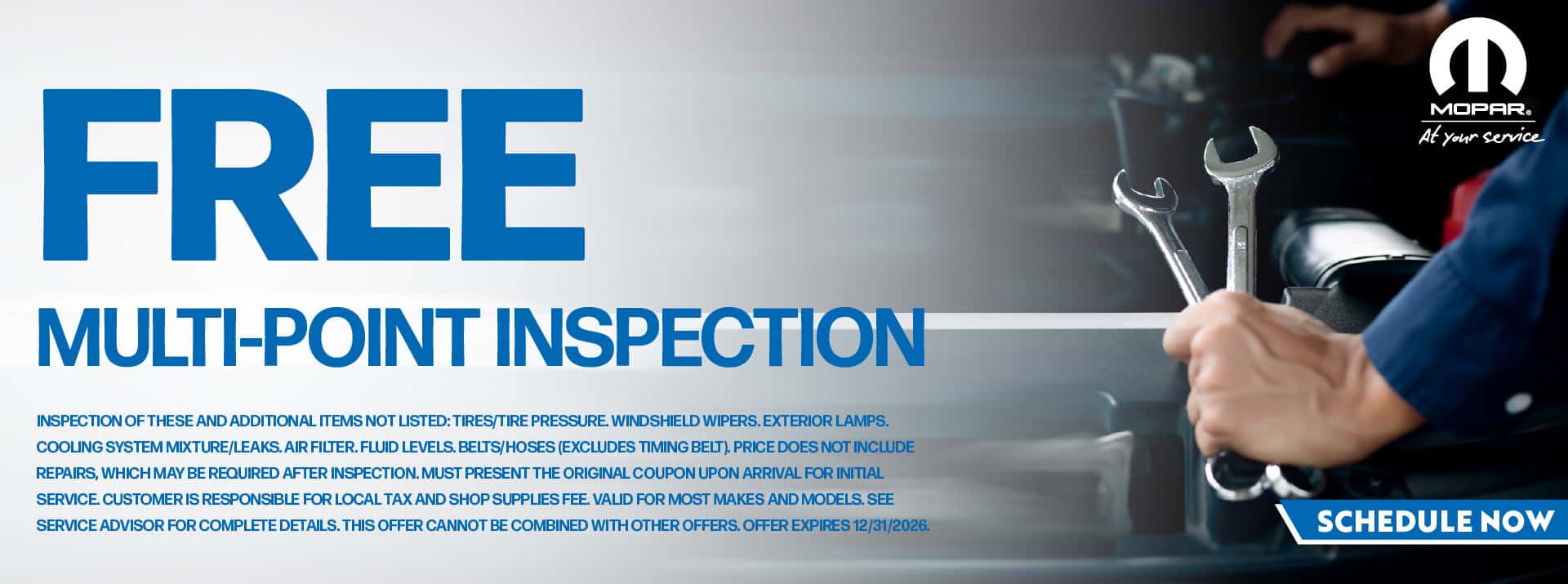Free Inspection