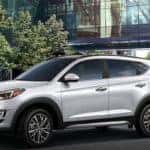 White 2019 Hyundai Tucson Ultimate Side View
