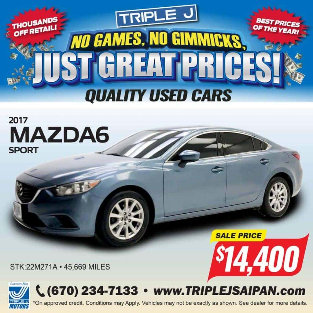 2017 Mazda6 Sport
