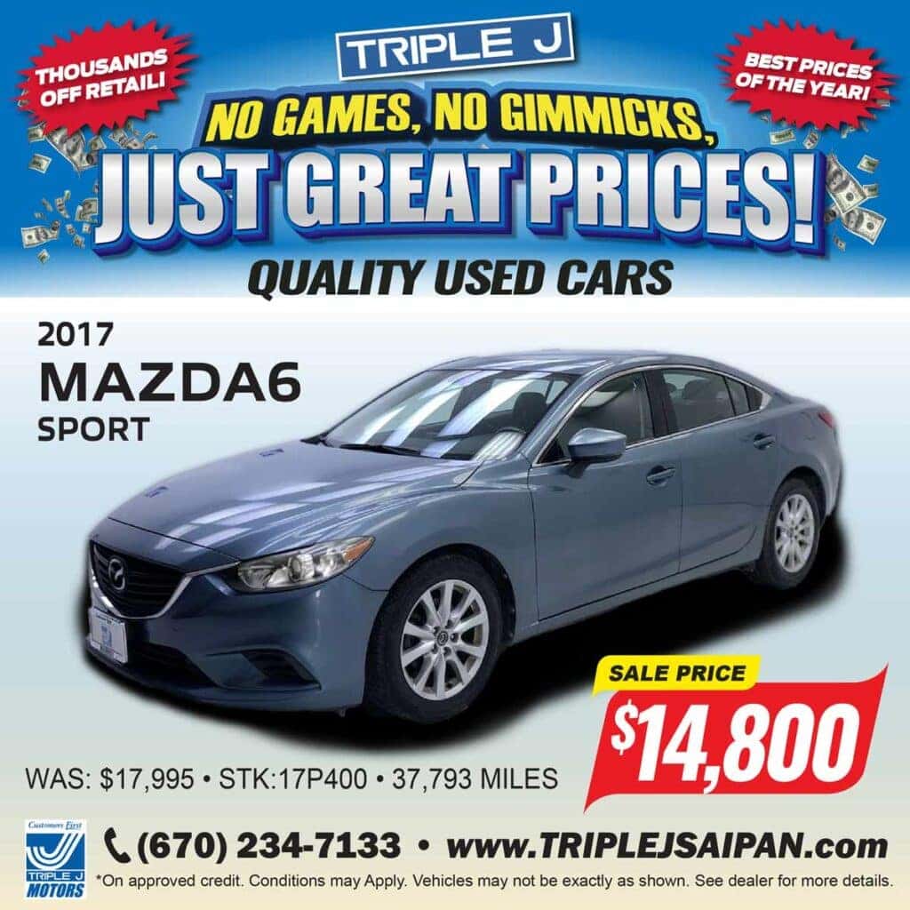 2017 Mazda6 Sport