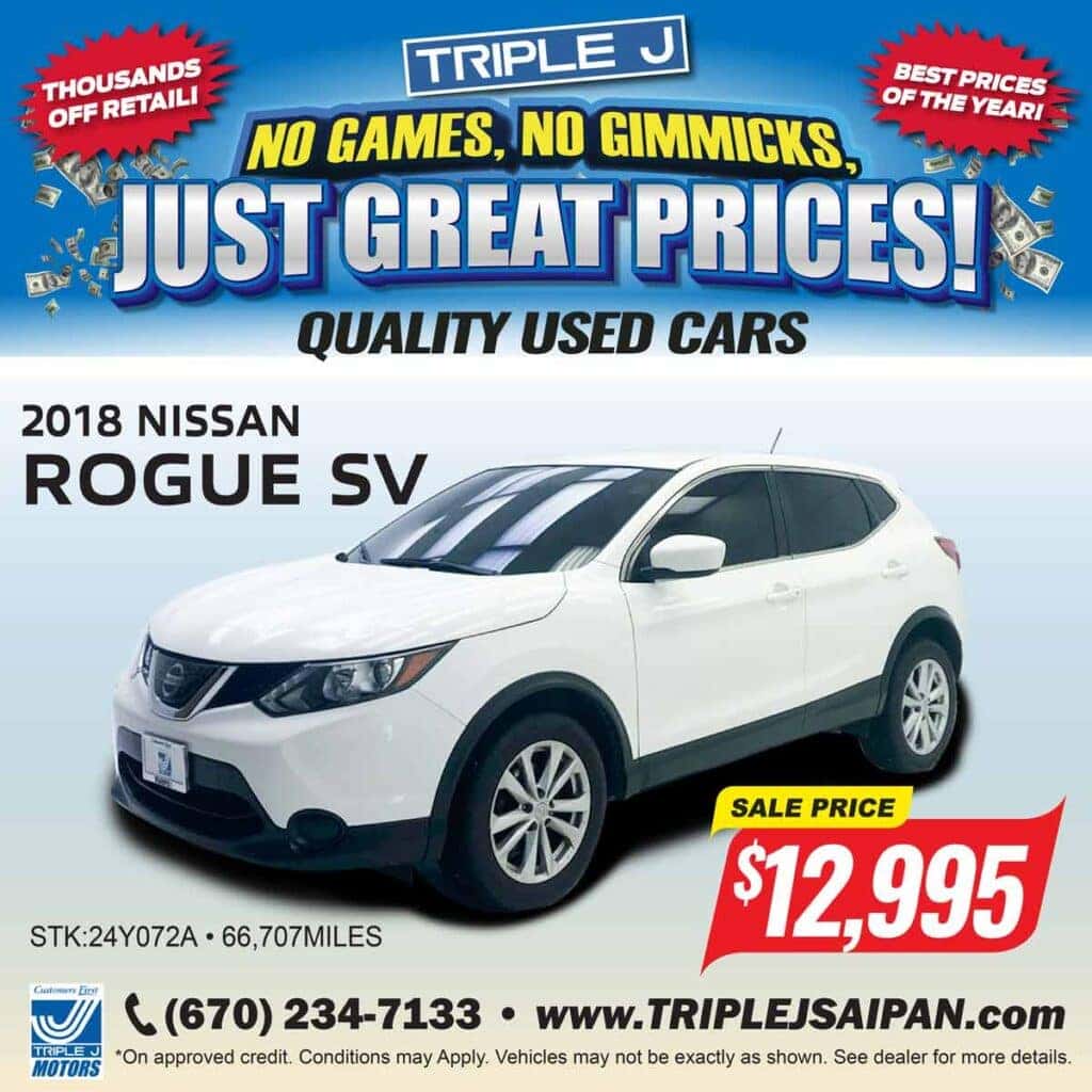 2018 Nissan Rogue Sport SV