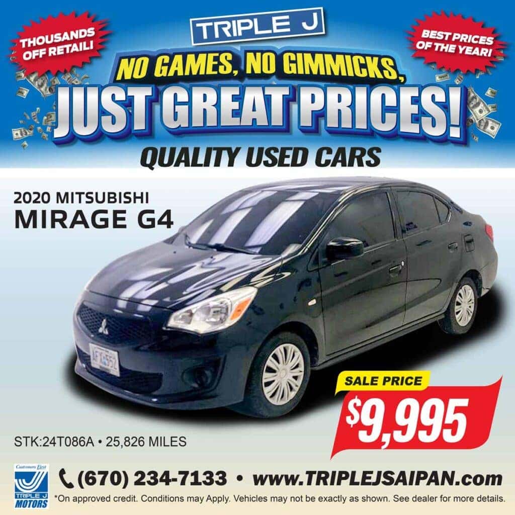 2020 Mitsubishi Mirage G4