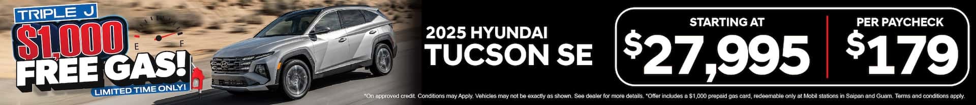 2025 Hyundai Tucson SE