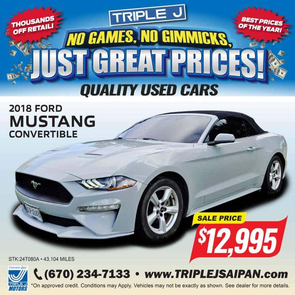 2018 Ford Mustang Convertible