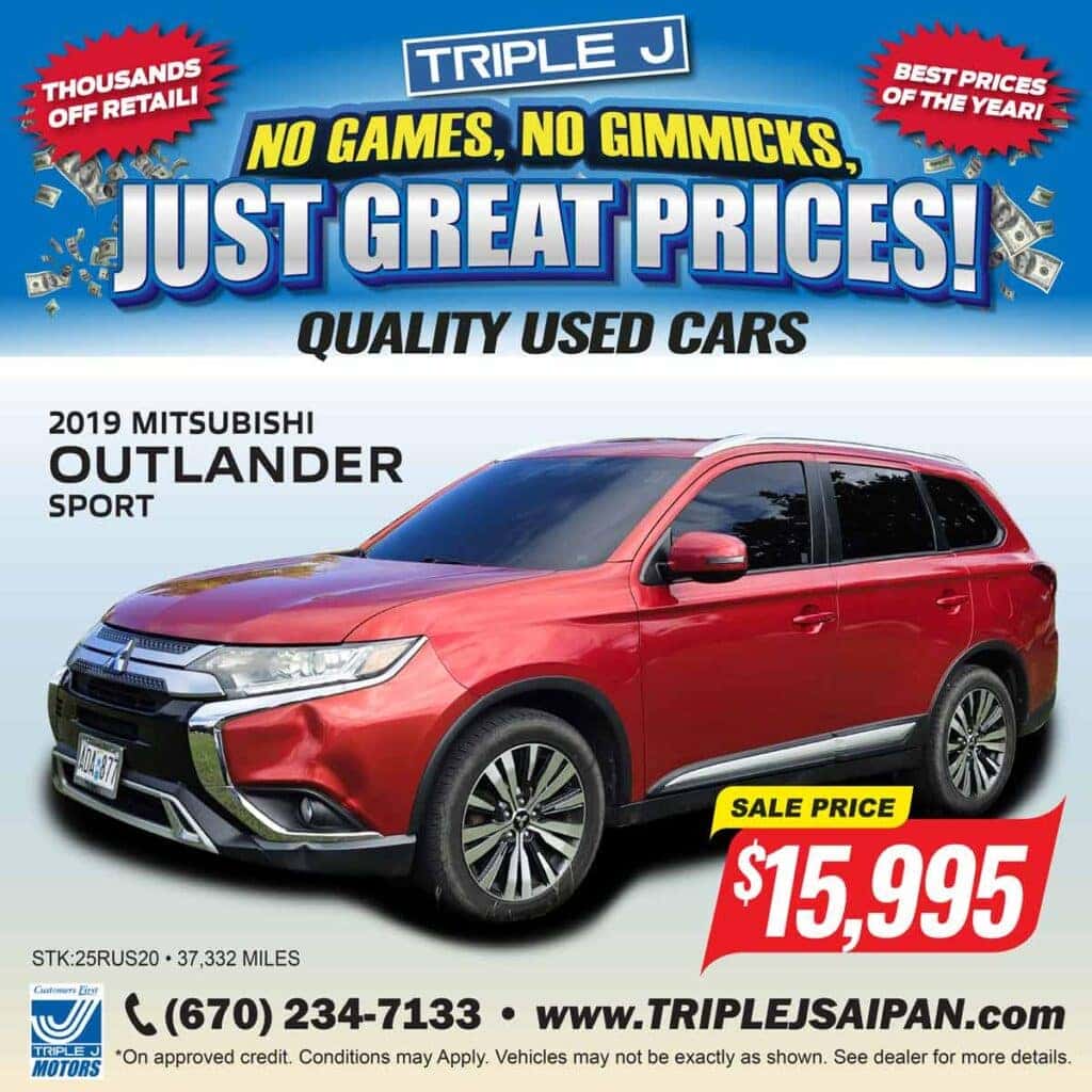2019 Mitsubishi Outlander Sport