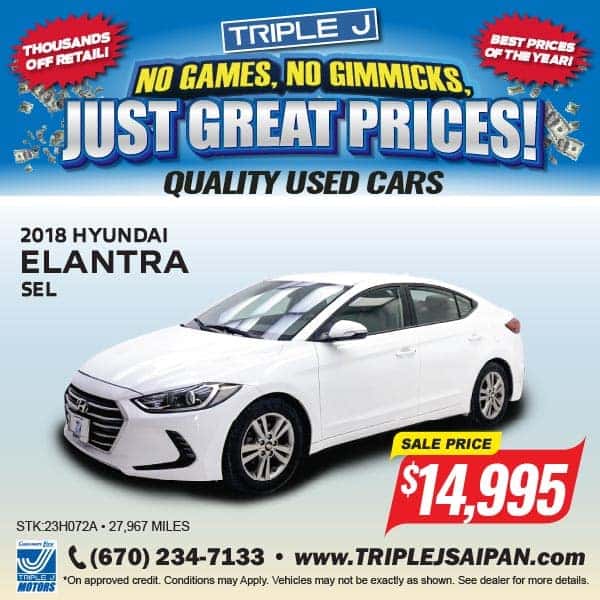 2018 Hyundai Elantra SEL