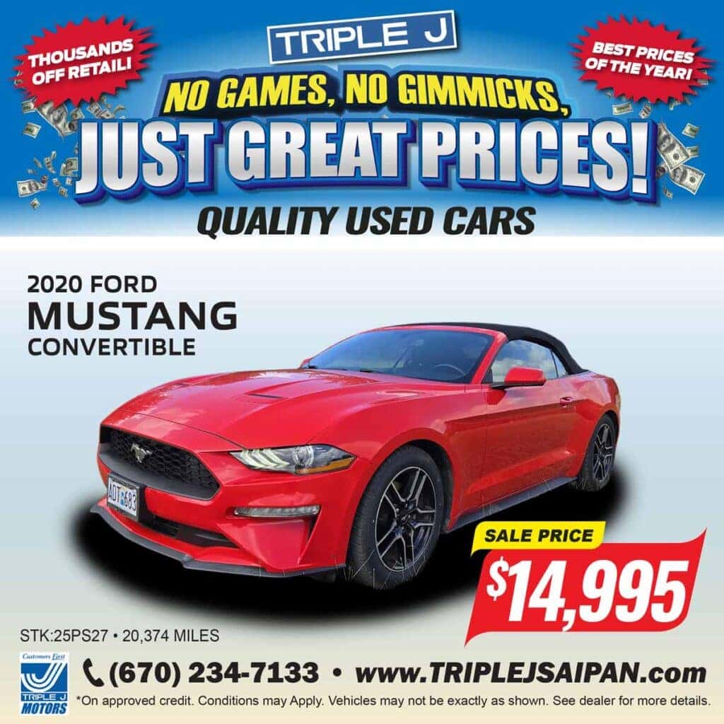 2020 Ford Mustang Convertible