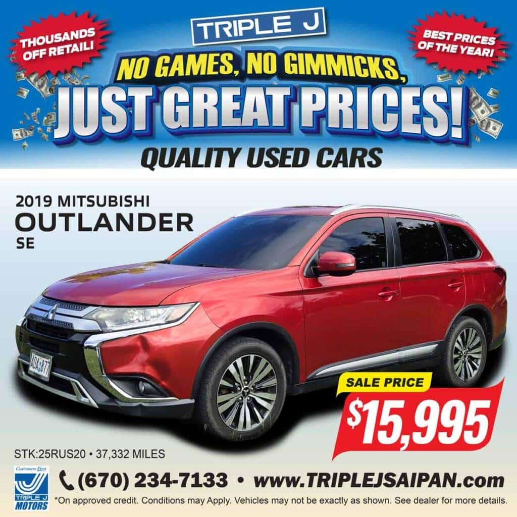 2019 Mitsubishi Outlander SE
