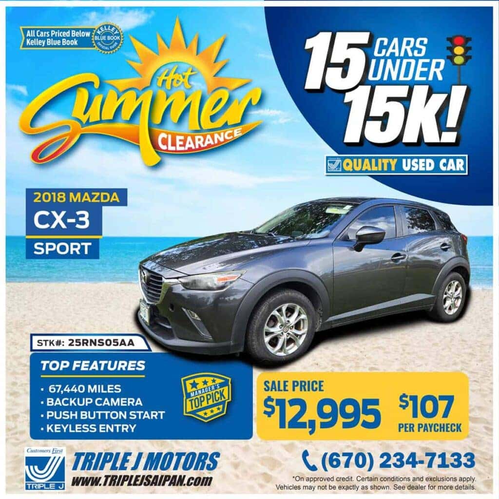 2018 Mazda CX-3 Sport