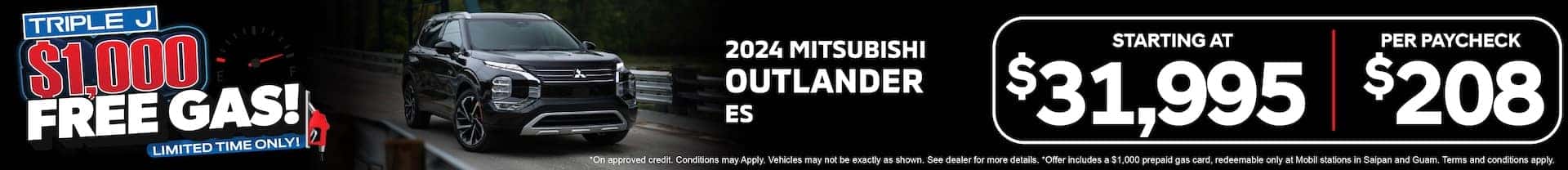 2024 Mitsubishi Outlander ES