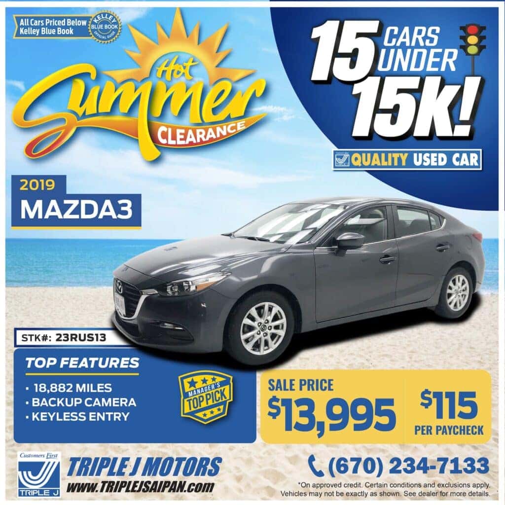 2018 Mazda3