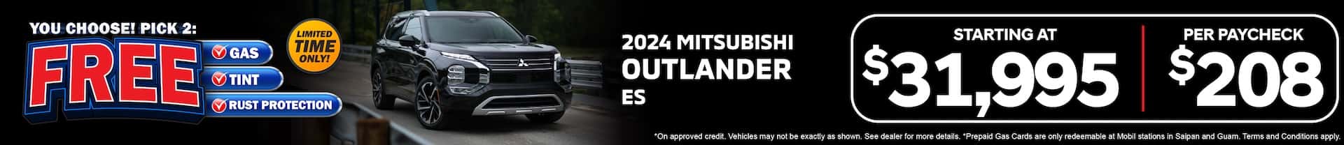 2024 Mitsubishi Outlander ES