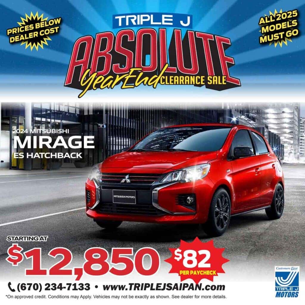 New Vehicle Specials | New Hyundai Specials | Triple J. Saipan
