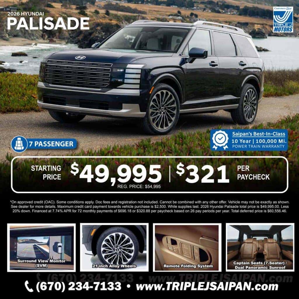 2026 Hyundai Palisade