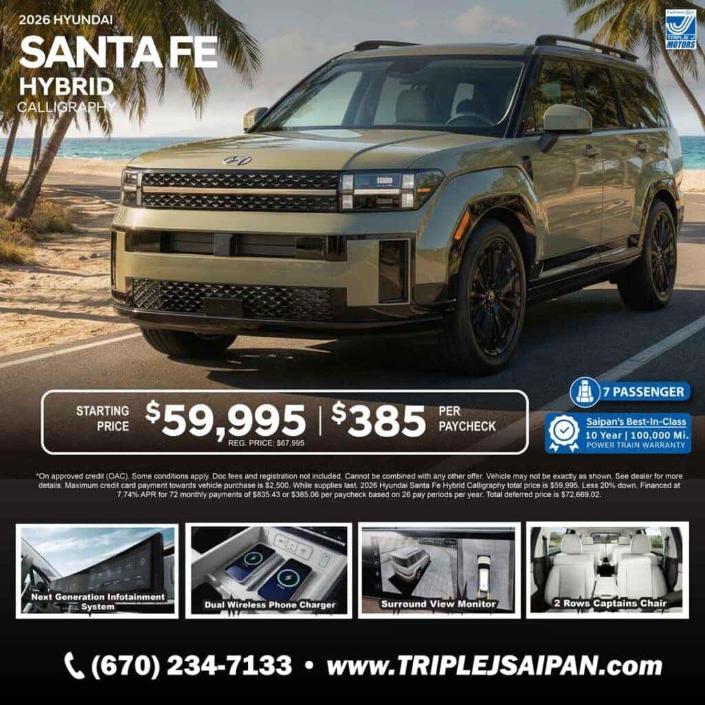 2026 Hyundai Santa Fe Hybrid