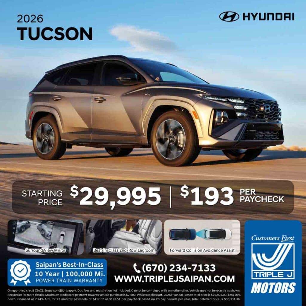 2026 Hyundai Tucson