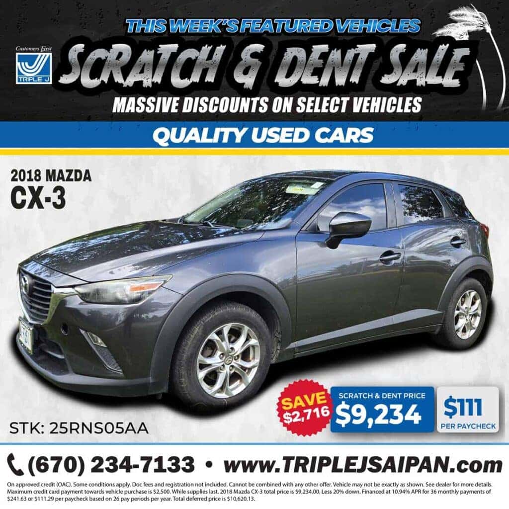 2018 Mazda CX-3 Sport