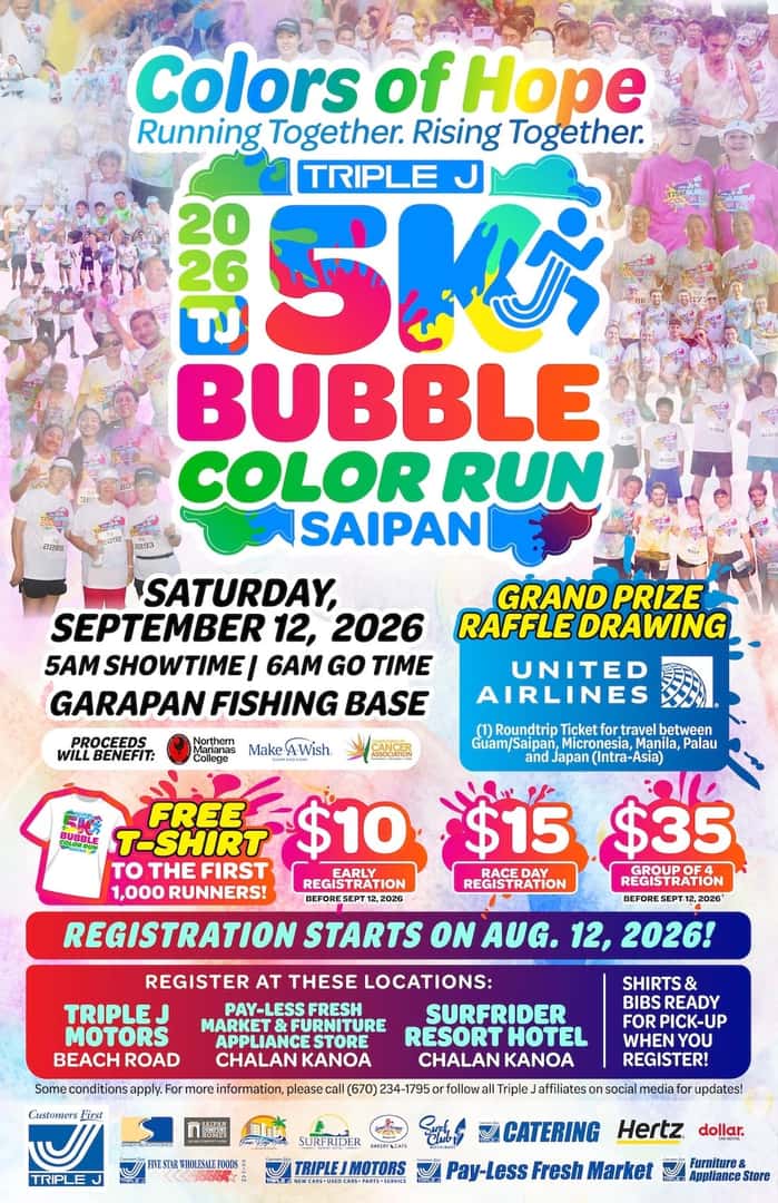 5k color run poster