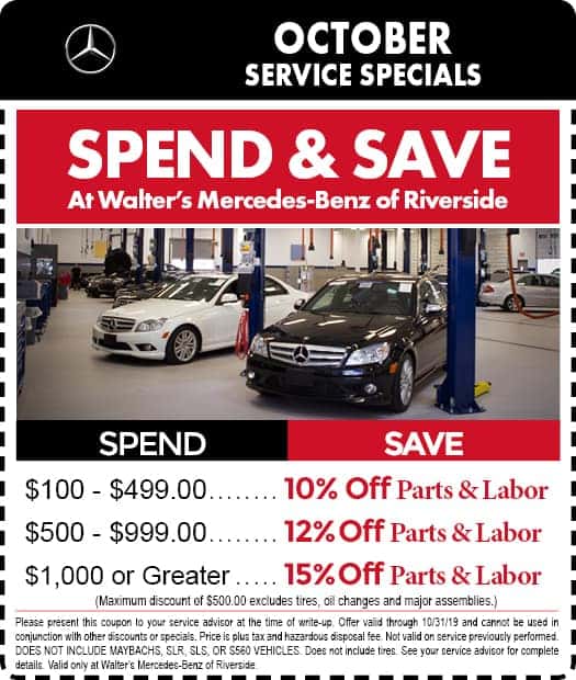 MercedesBenz Service Coupons & Specials Riverside CA