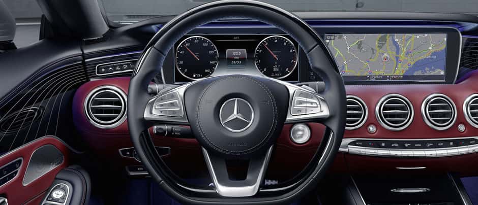 2017 Mercedes-Benz S-Class Cabriolet dashboard