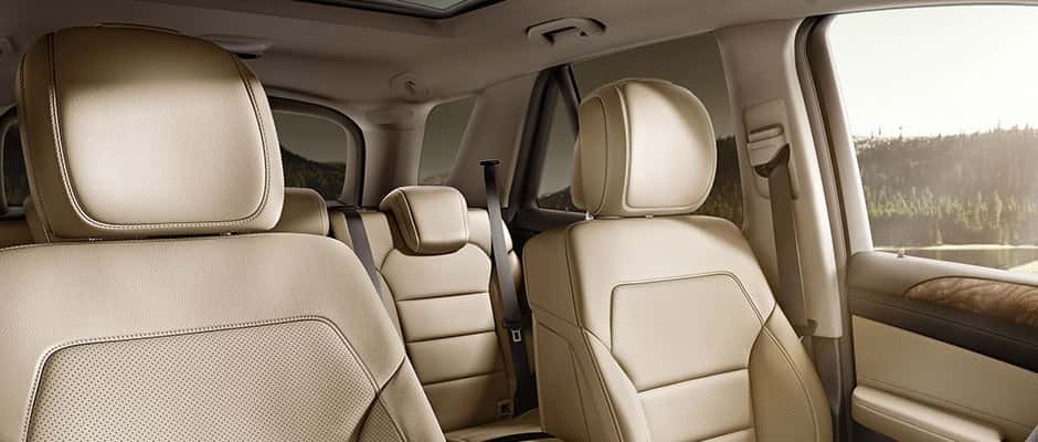 2017 Mercedes-Benz GLE seating