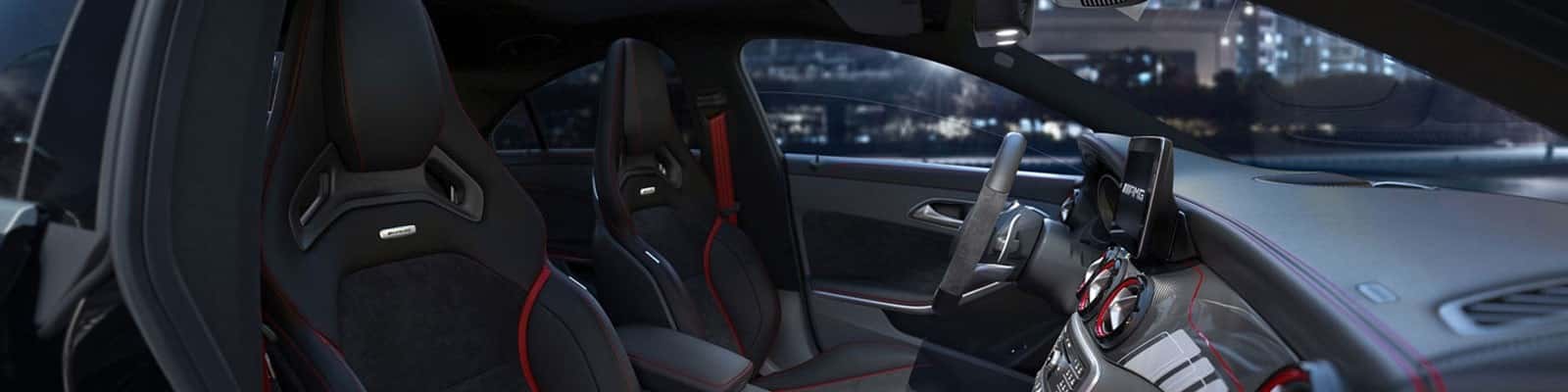 Mercedes-Benz CLA Coupe seating