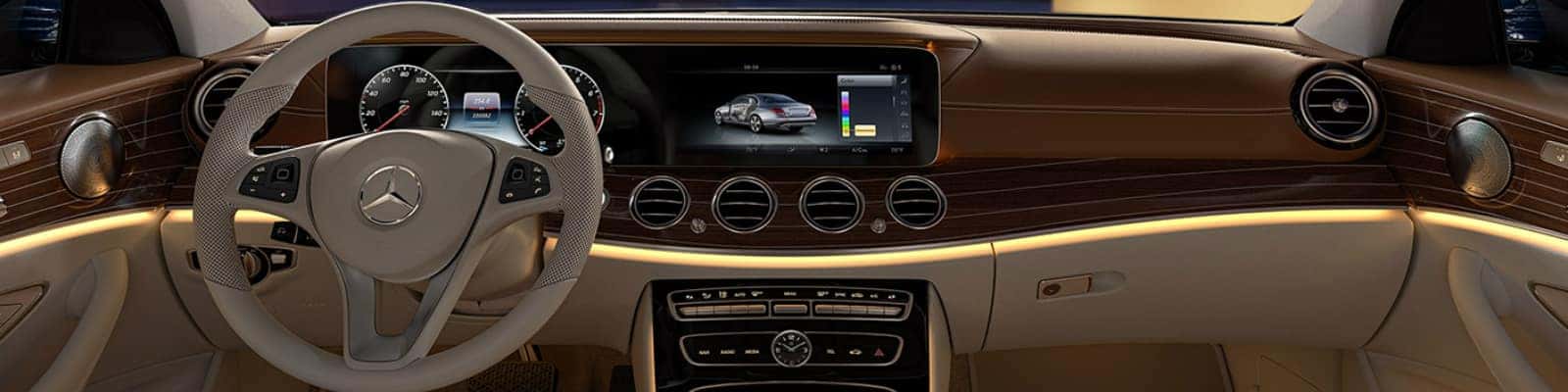 2018 Mercedes-Benz E-Class sedan dashboard