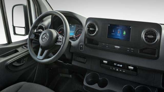Mercedes-Benz Sprinter Crew Van interior