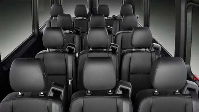 Mercedes-Benz Sprinter Passenger Van interior