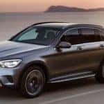 Frontal Side View of Mercedes-Benz GLC