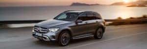 Frontal Side View of Mercedes-Benz GLC