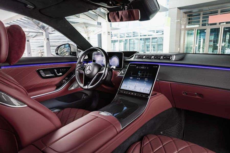 2021 Mercedes-Benz S-Class Interior Front Seats