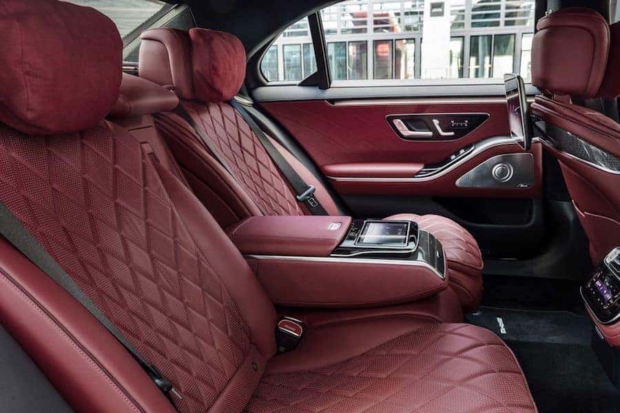 2021 Mercedes-Benz S-Class Interior Rear Seats
