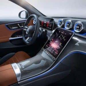2022 Mercedes-Benz C-Class cockpit