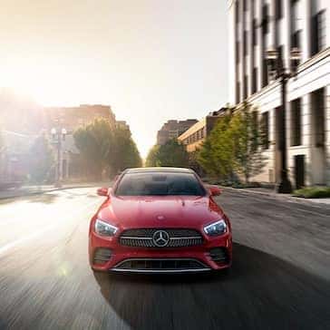 2022 Mercedes-Benz E 350 driving